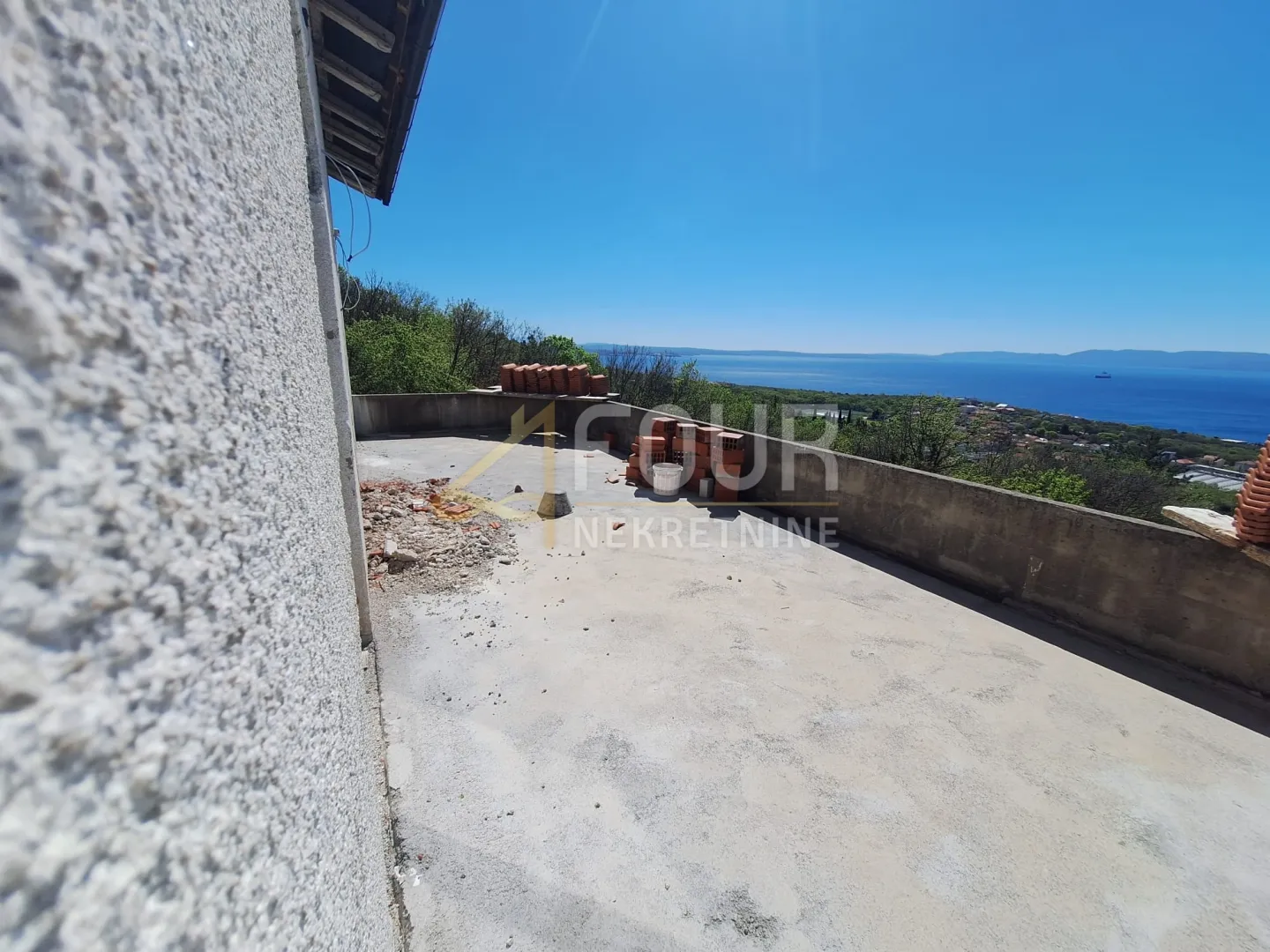kostrena, samostojeća kuća, pogled na more - slika 7