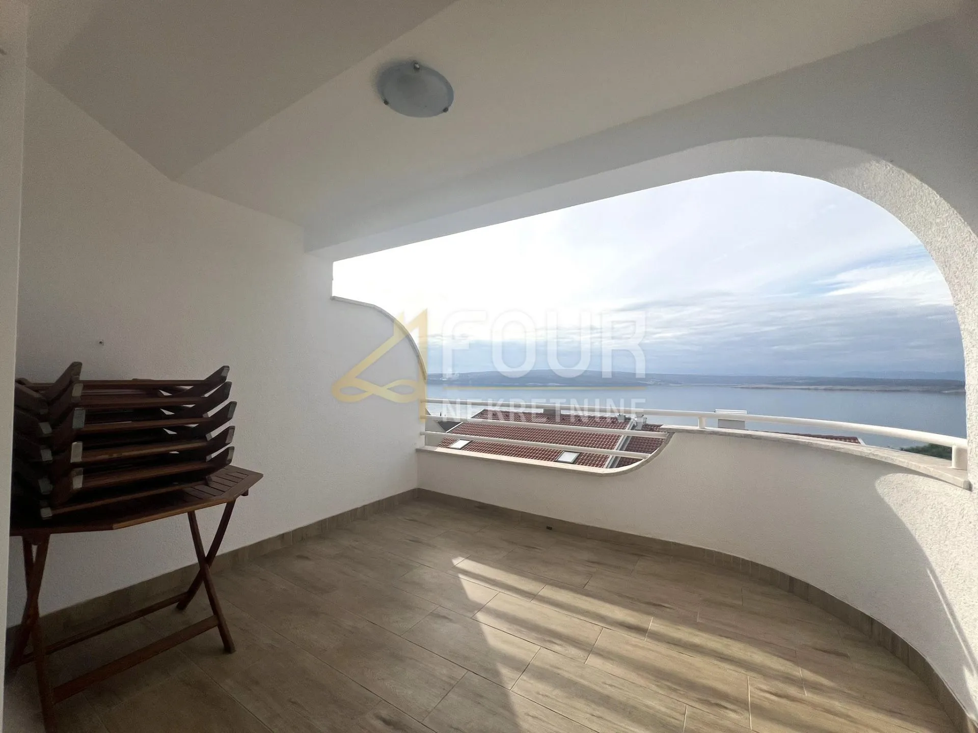 Crikvenica, Dramalj, 83.50m2, stan s galerijom, lođa, pogled na more - Dramalj, Crikvenica