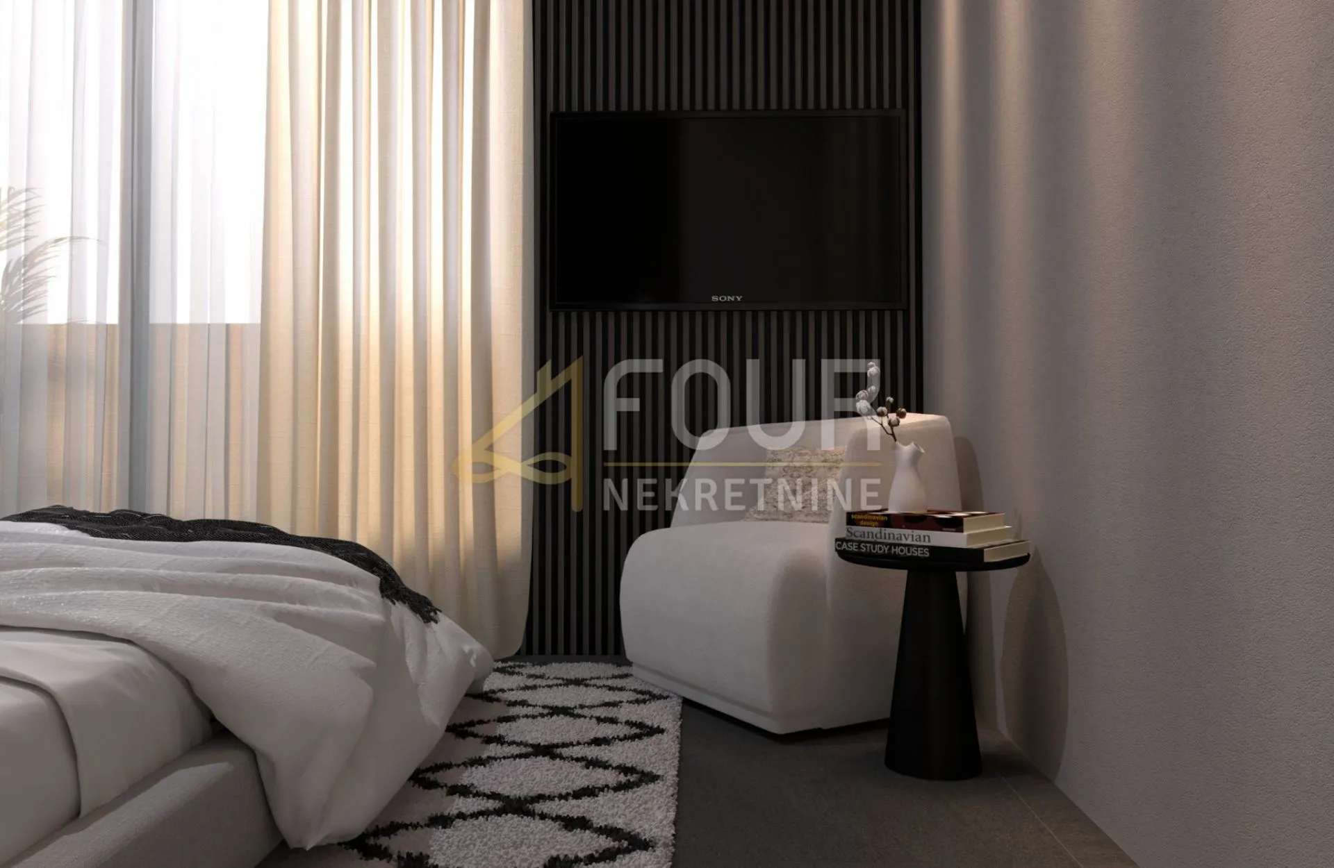 opatija, volosko, luksuzan penthouse, 178.98m2, 3s+db, pogled na more - slika 4