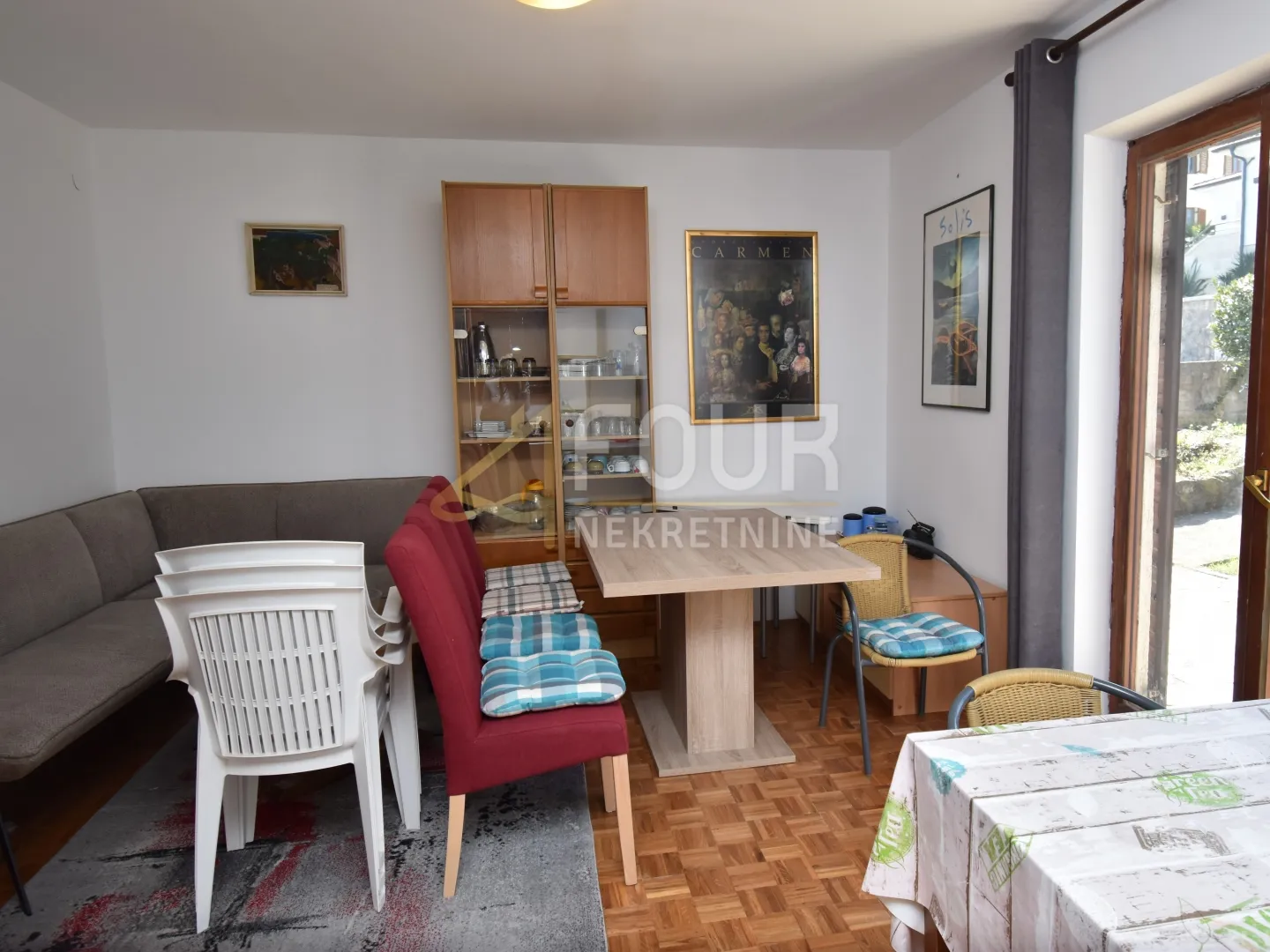 otok krk, njivice, samostojeća kuća, pogled na more - slika 2