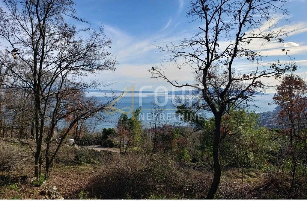 veprinac, građevinsko zemljište 858m2, pogled na more - slika 4
