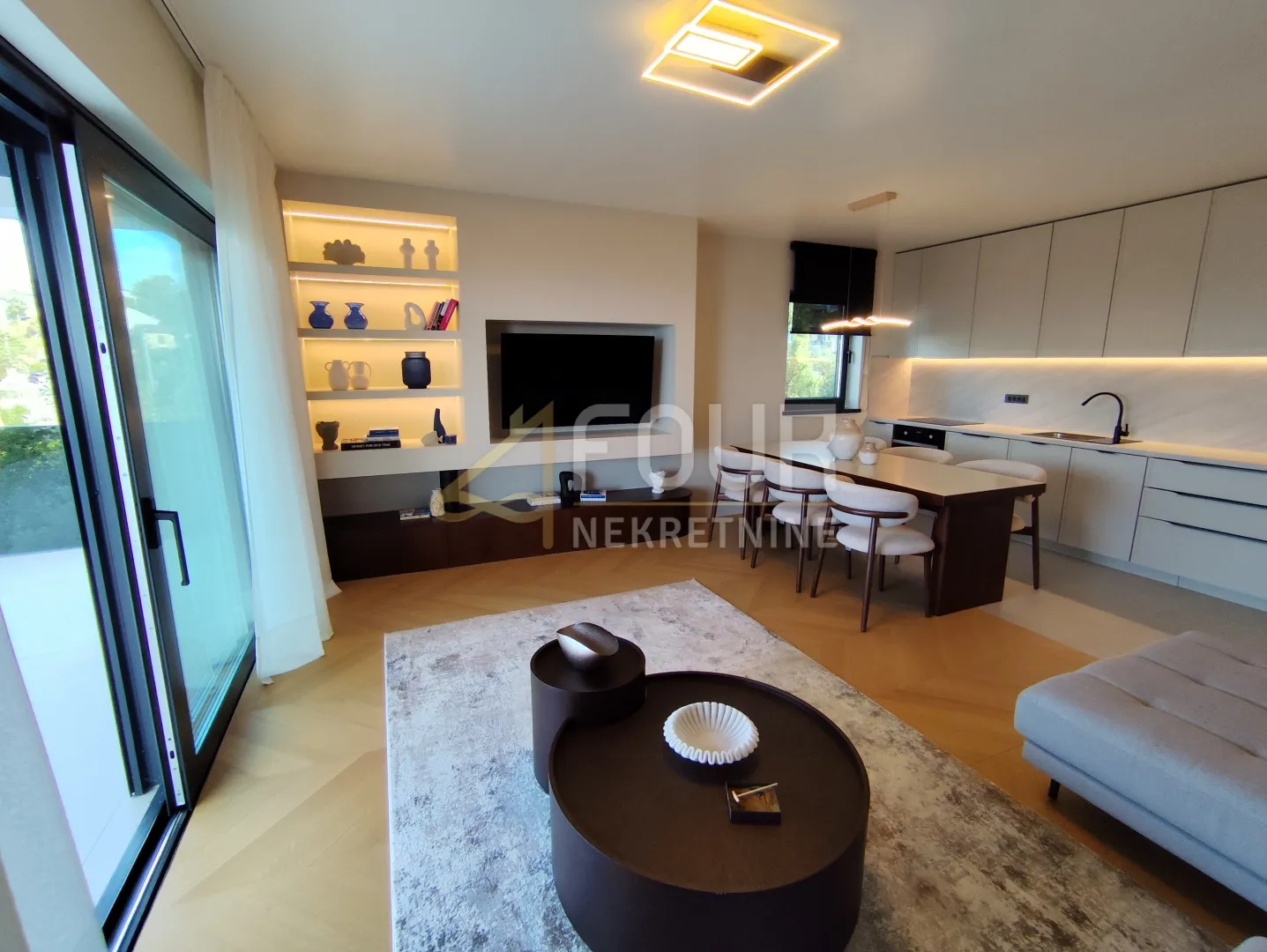 Rijeka, Srdoči, 2s+db, 69.40m2, terasa, okućnica, pogled na more