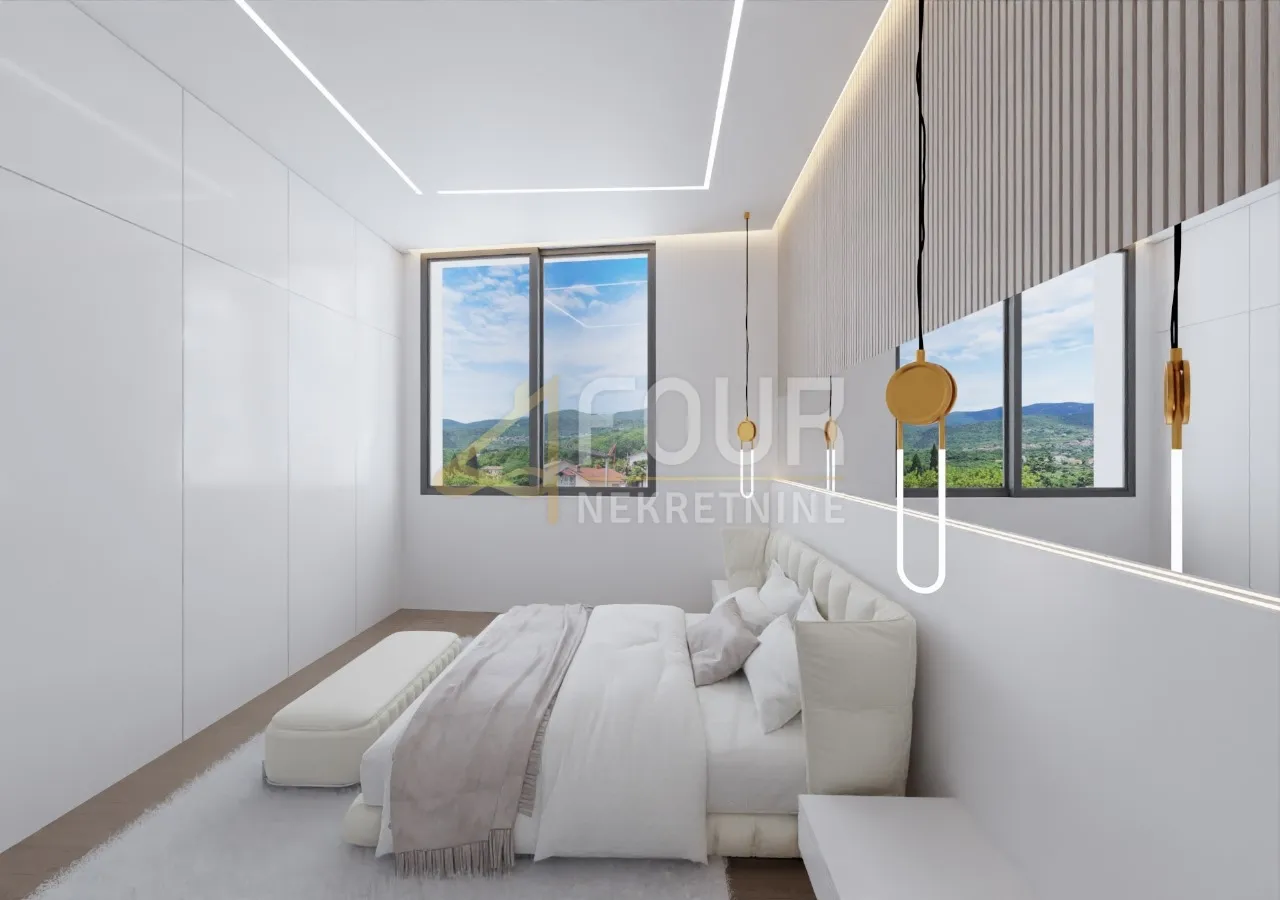 opatija, ičići, novogradnja, 3s+db, panoramski pogled - slika 10
