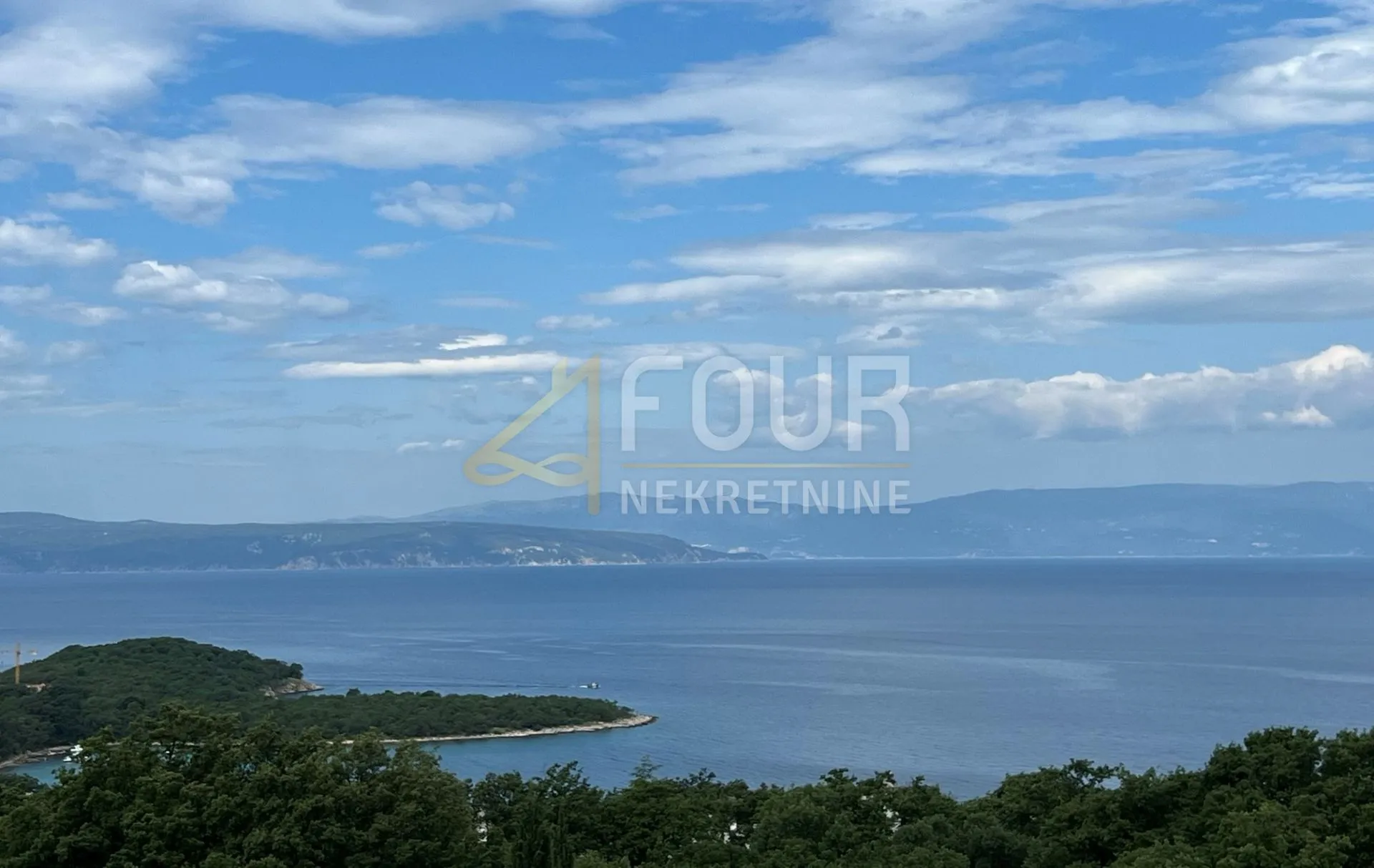 otok krk, njivice, 2s+db, otvoreni pogled na more - slika 2