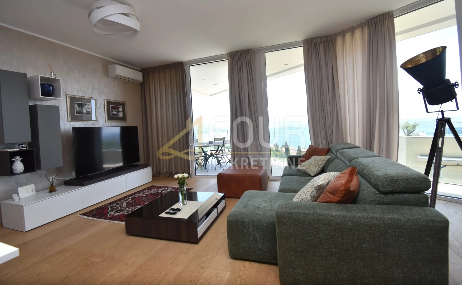 opatija, penthouse, 3s+db, 267.20m2, pogled na more - slika 2