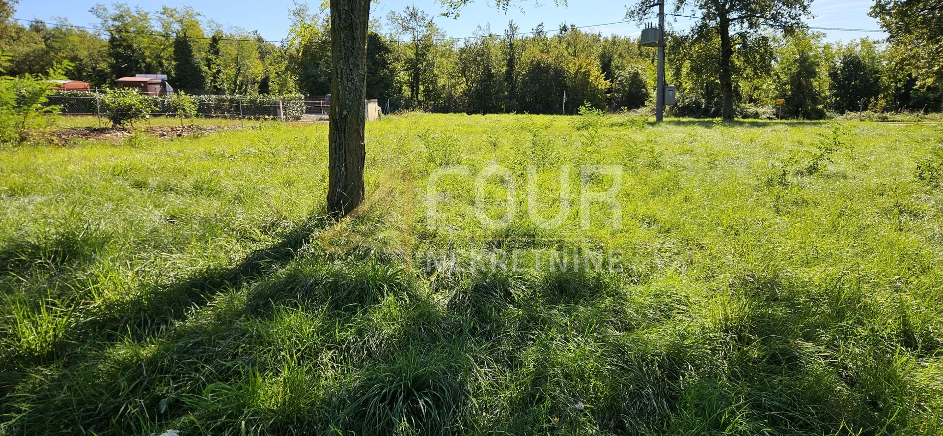istra, poreč, građevinsko zemljište, 1.350m2, pogled na more - slika 2