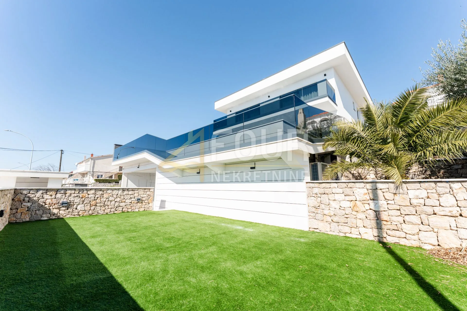 novi vinodolski, 391.72m2, vila s bazenom, saunom i pogledom na more, blizina plaže! - slika 74