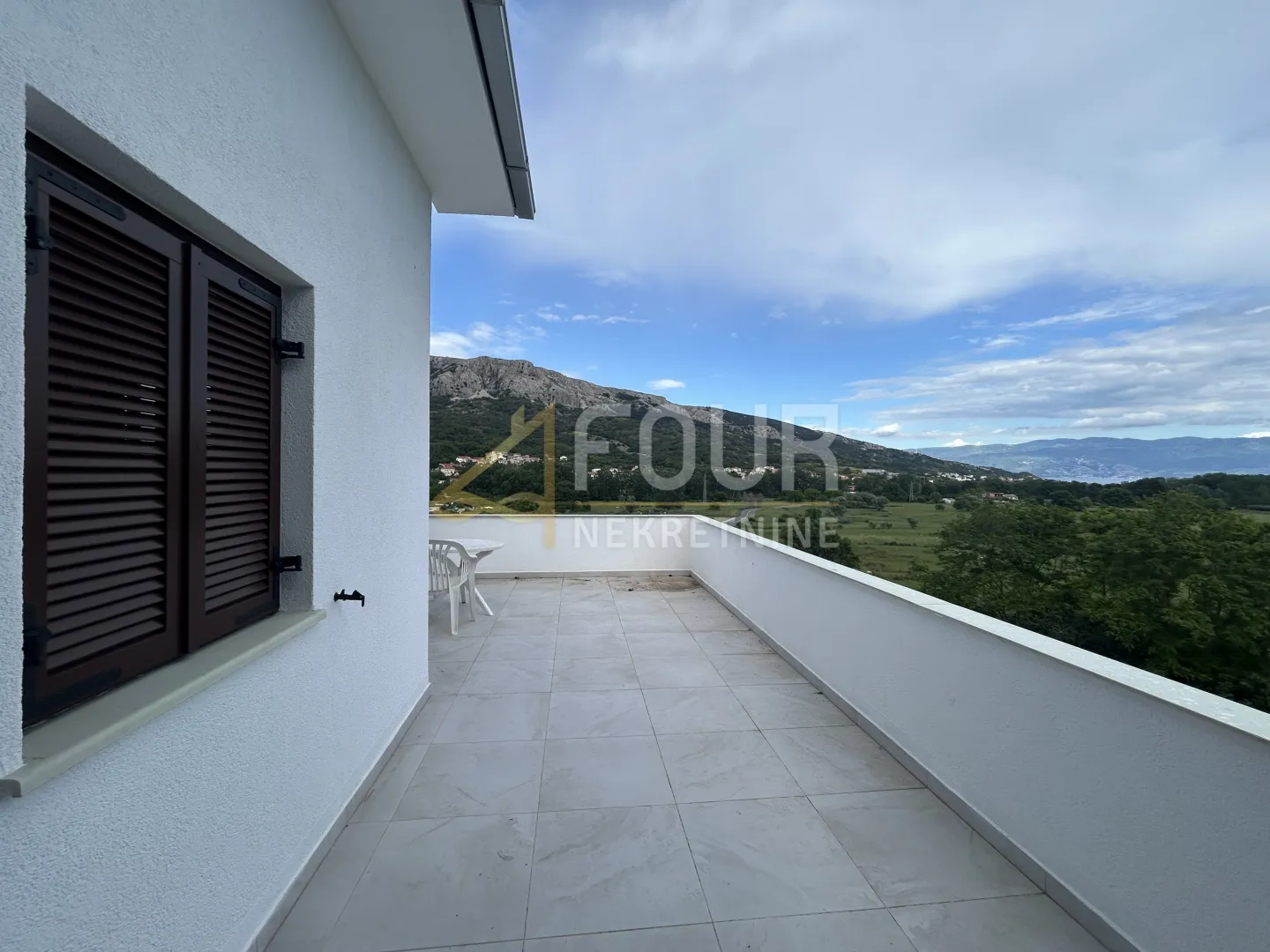 otok krk, baška - okolica, 108.28m2, 3s+db, bazen na korištenje - slika 3