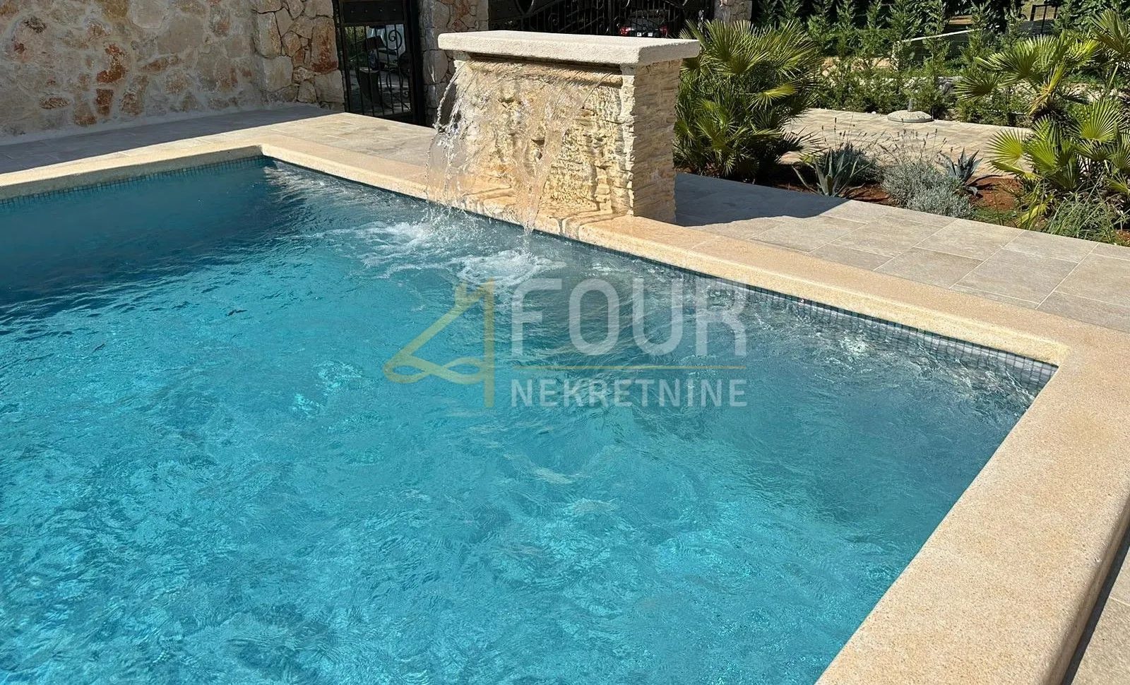 otok krk, soline - okolica, novogradnja s bazenom 149.76m2, konoba - slika 3