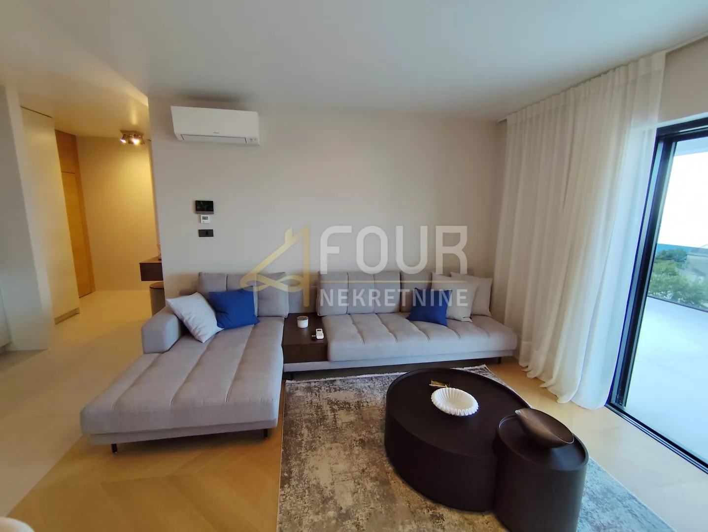 rijeka, srdoči, 2s+db, 69.40m2, terasa, okućnica, pogled na more - slika 4