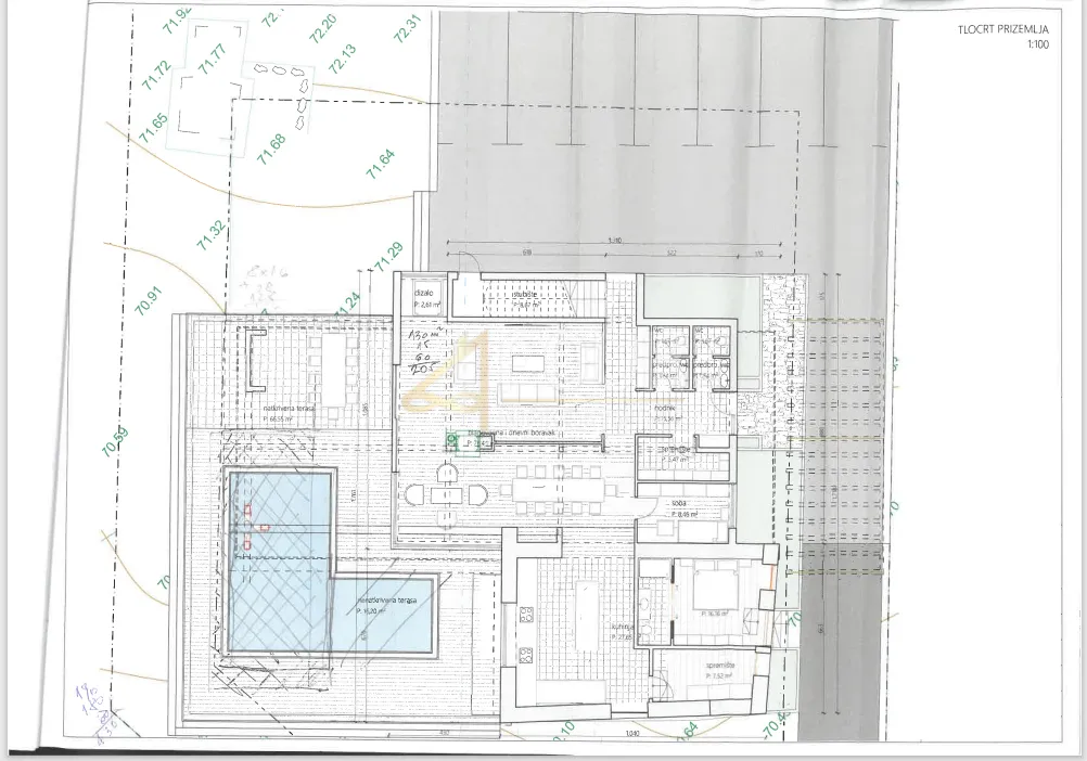 istra, savudrija, građevinsko zemljište od 1.035m2 za izgrdanju moderne vile - slika 2