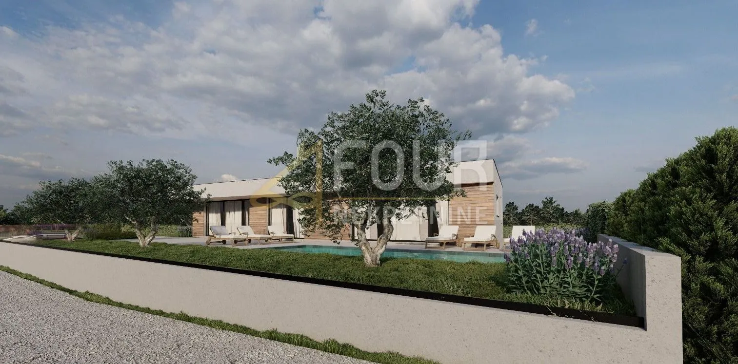 istra, labin, novogradnja s dva stana, 200m2, bazen - slika 3