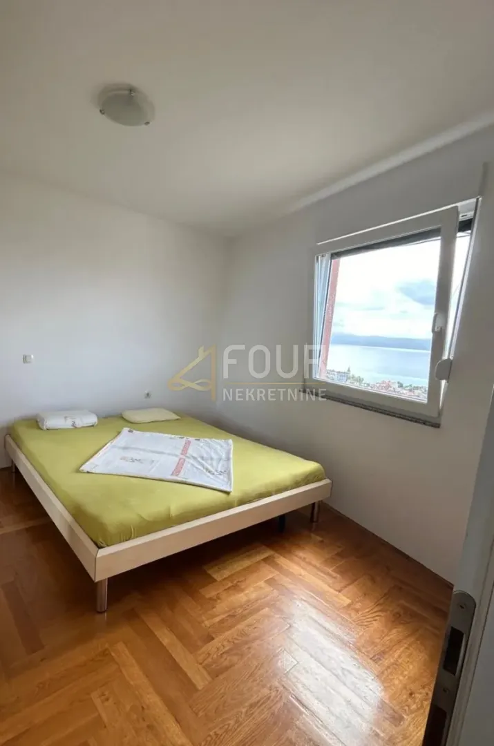 crikvenica, 1s+db, 58.39m2, lođa, pogled na more - slika 3