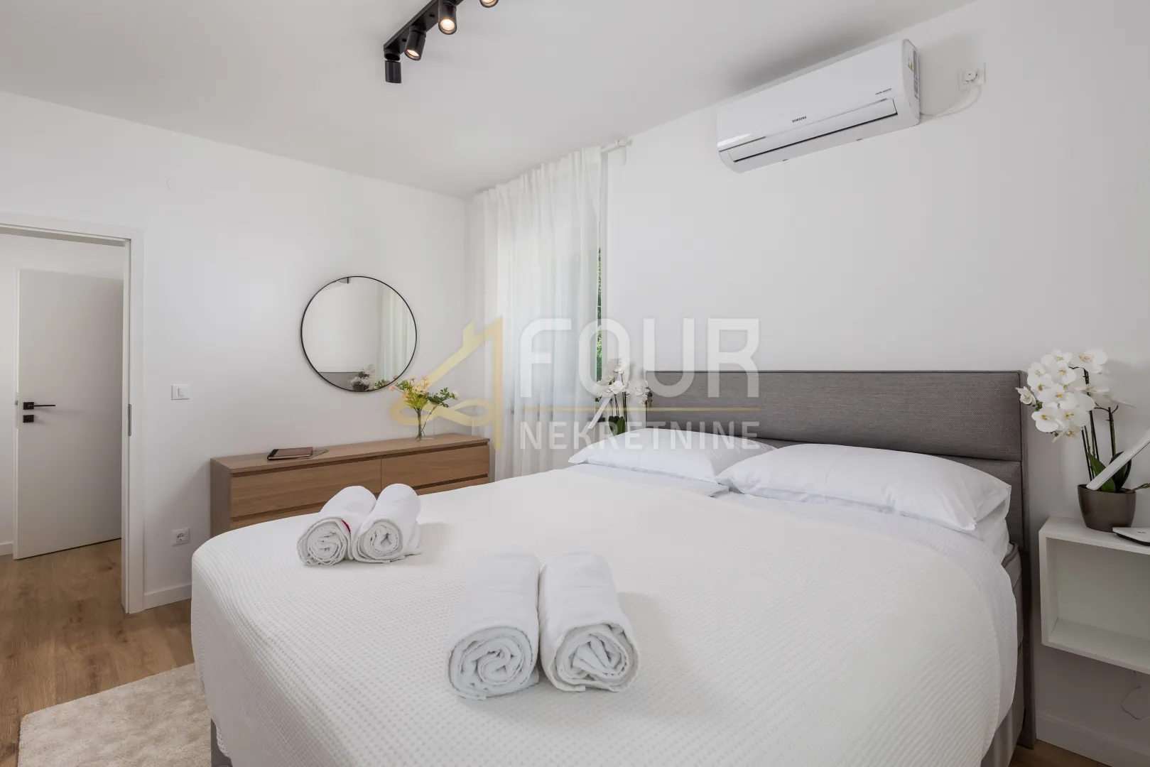 opatija, ičići, 2s+db, 121.70m2, lođa, pogled na more - slika 11