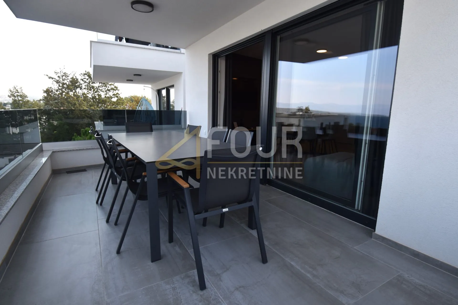 otok krk, malinska, novogradnja, 88.42m2, 3s+db, bazen, okućnica - slika 18