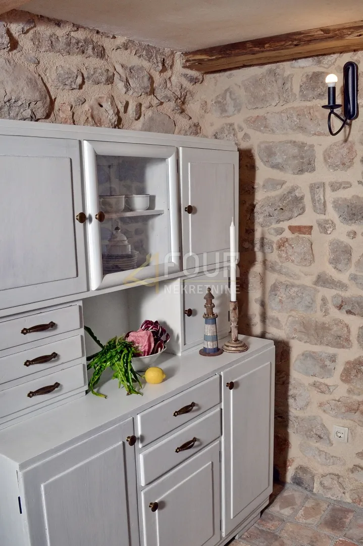 otok krk, malinska - okolica, kuća u nizu s bazenom - slika 16