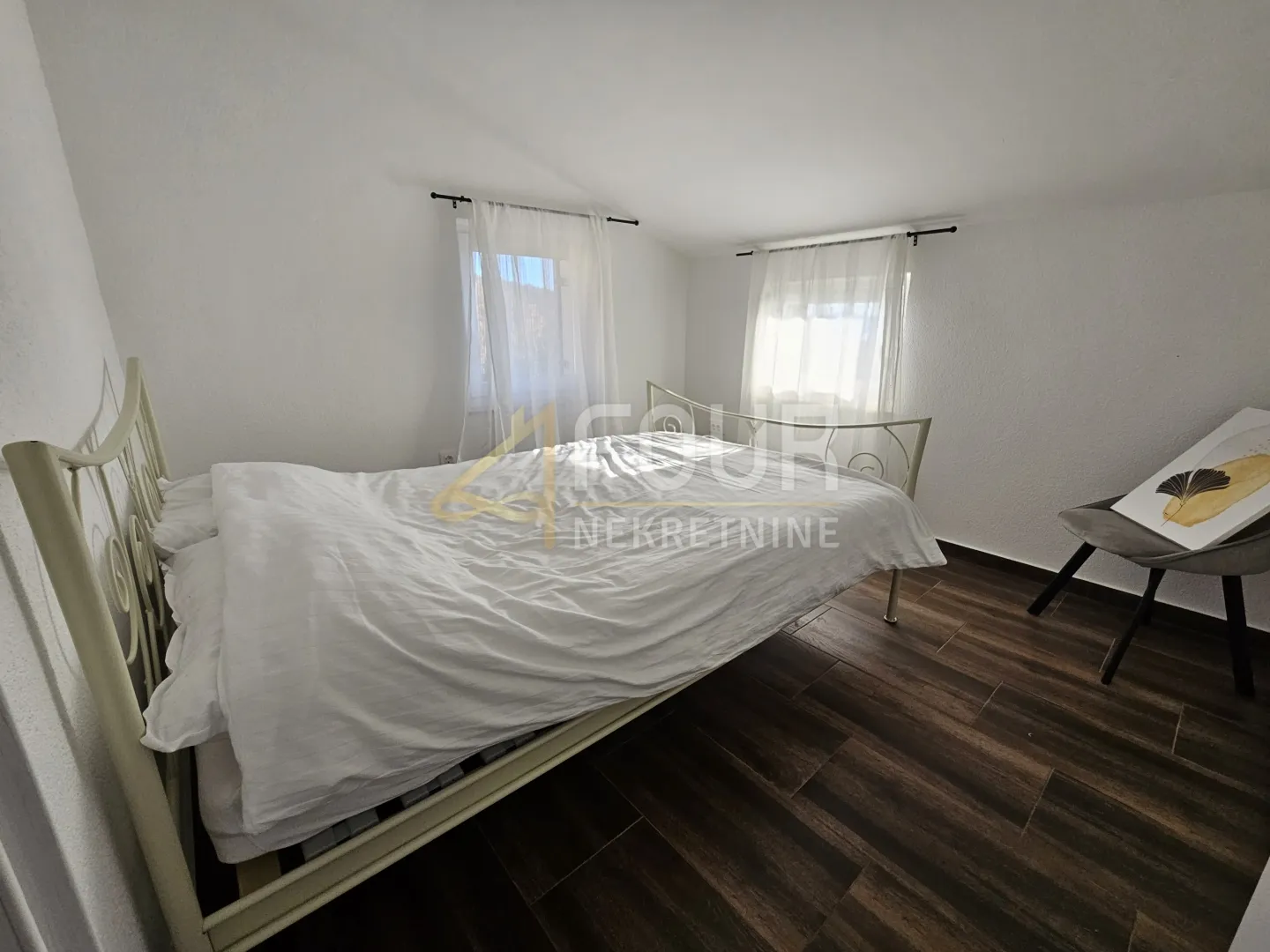 mošćenička draga, novogradnja, kuća s bazenom, pogled na more - slika 27
