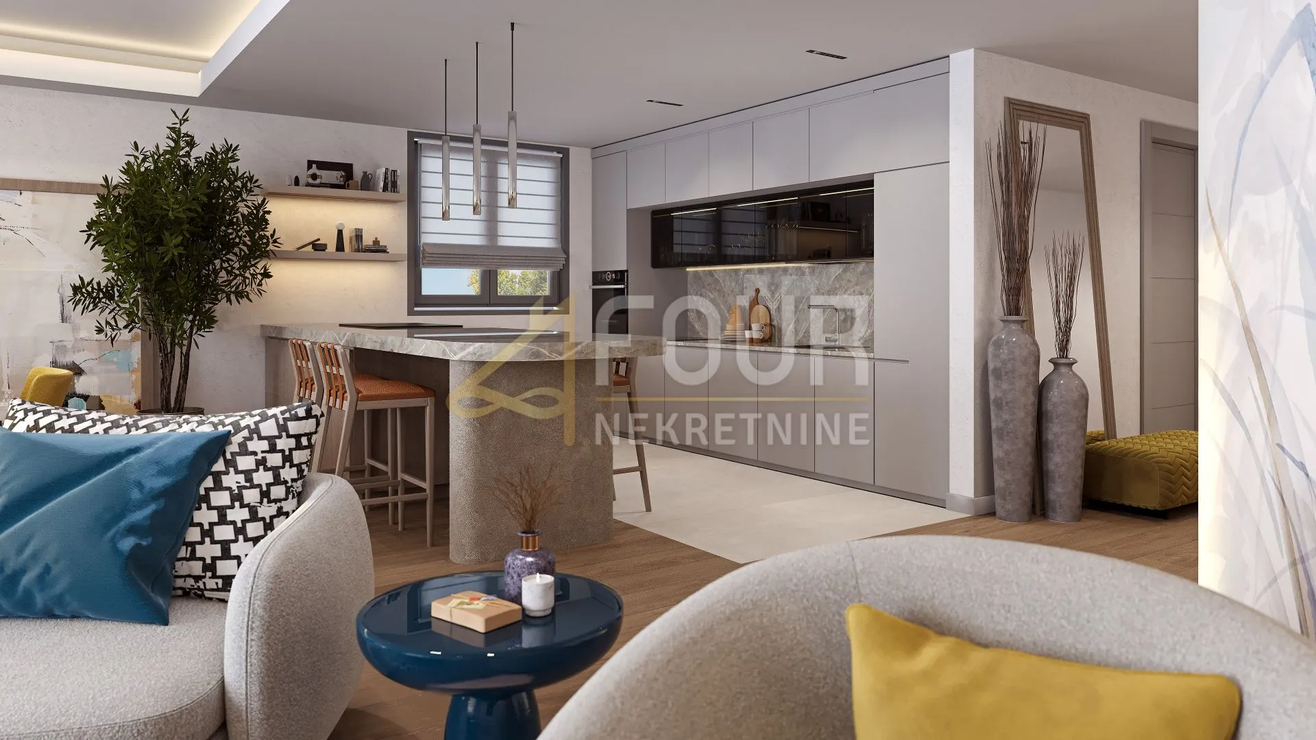 rijeka, kantrida, luksuzna novogradnja, 138.14m2, 3s+db, terasa - slika 3