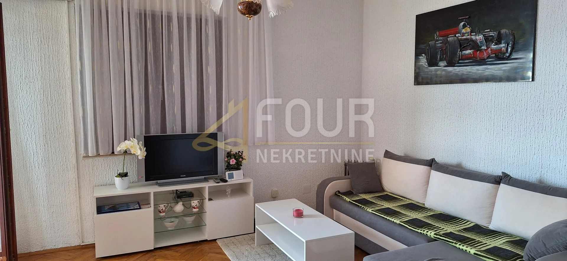 crikvenica, 49.73m2, 1s+db, lođa, pogled na more - slika 5
