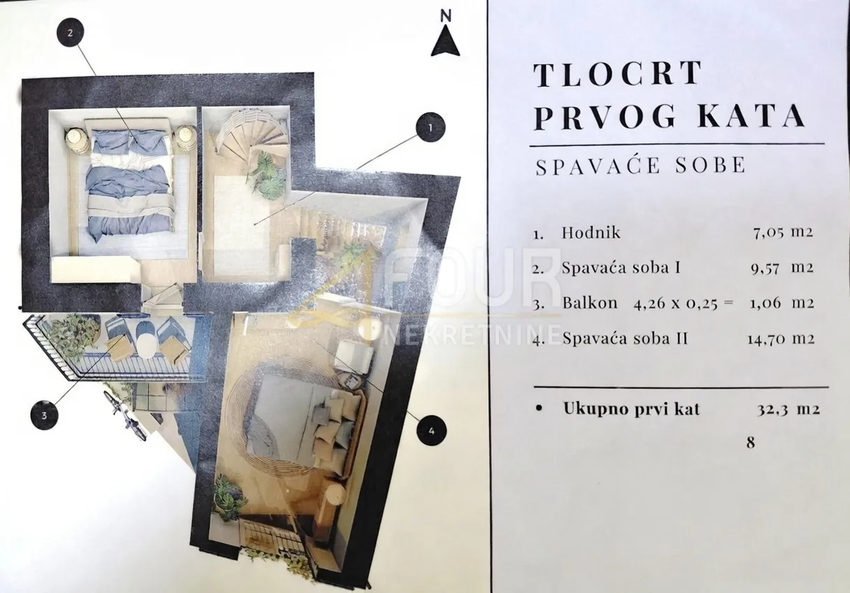 istra, ližnjan- centar, dvojna kuća p+1 - slika 2