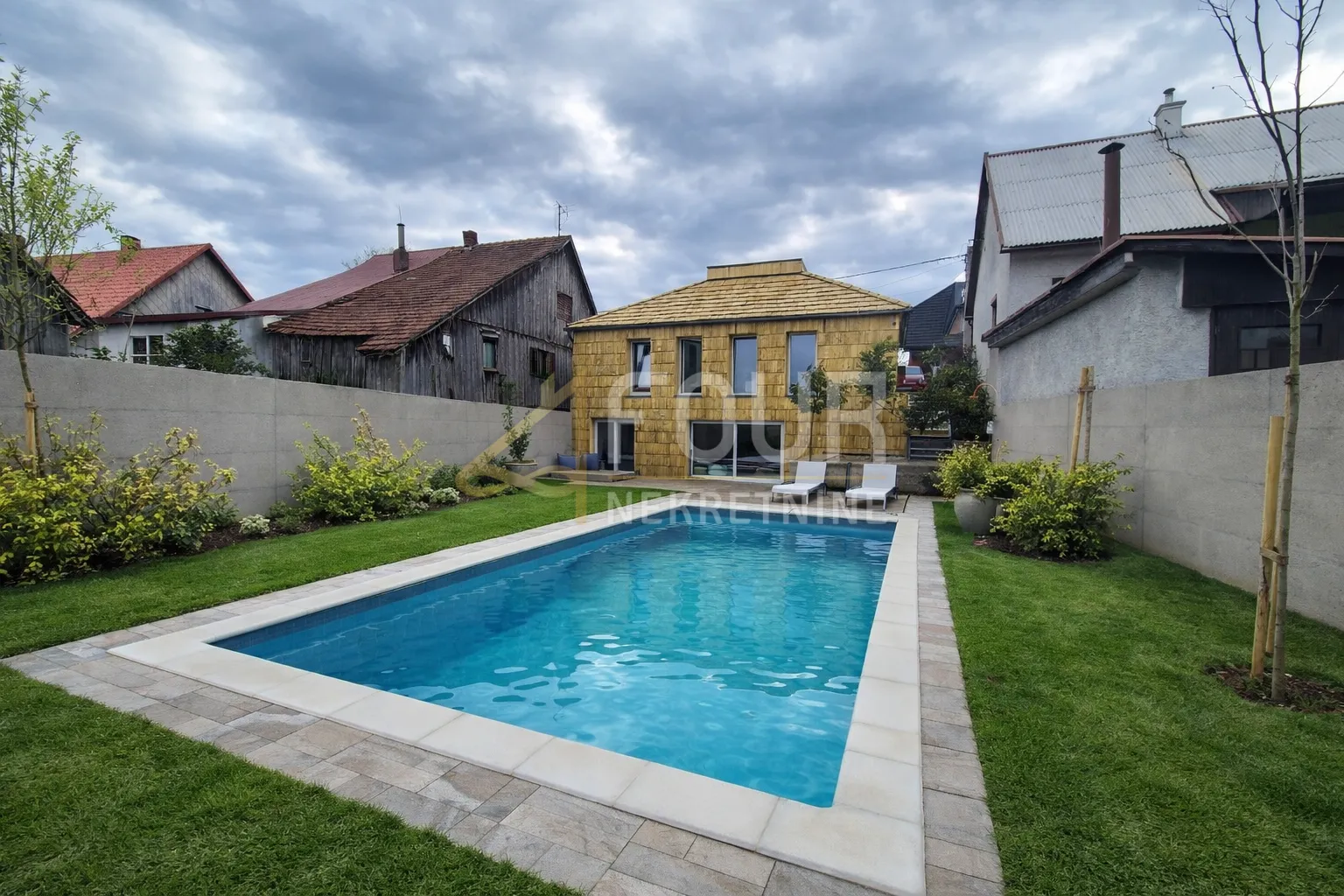 gorski kotar, ravna gora - centar, nova vila s 2 apartmana i bazenom - slika 2