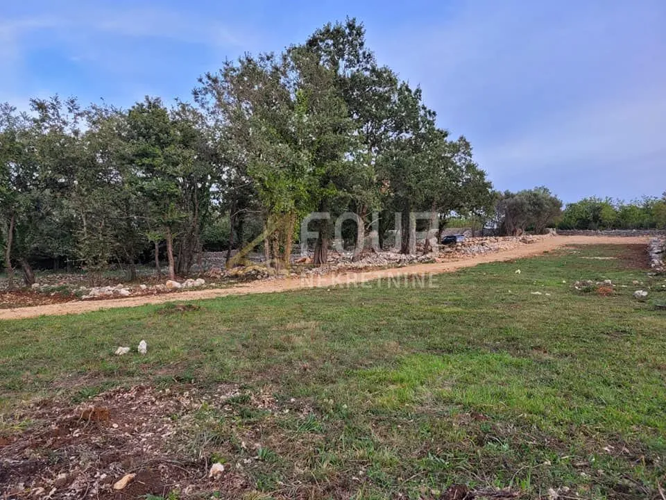 Otok Krk, Šilo, poljoprivredno zemljište 217m2 - Šilo, Dobrinj
