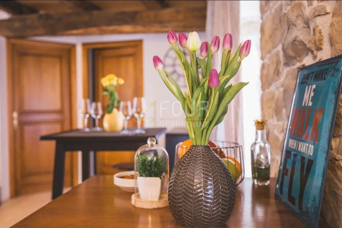 istra, oprtalj, šarmantna kamena vila, 3 apartmana - slika 14