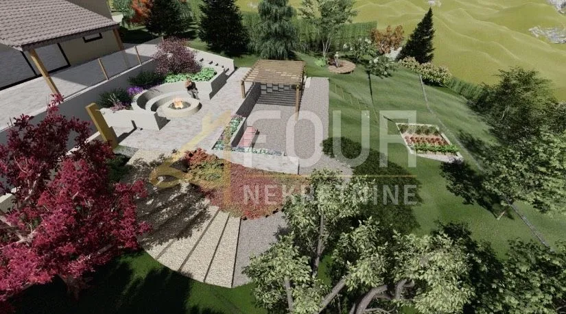gorski kotar, fužine, zemljište 1.752m2 s građ. dozvolom i projektom - slika 4