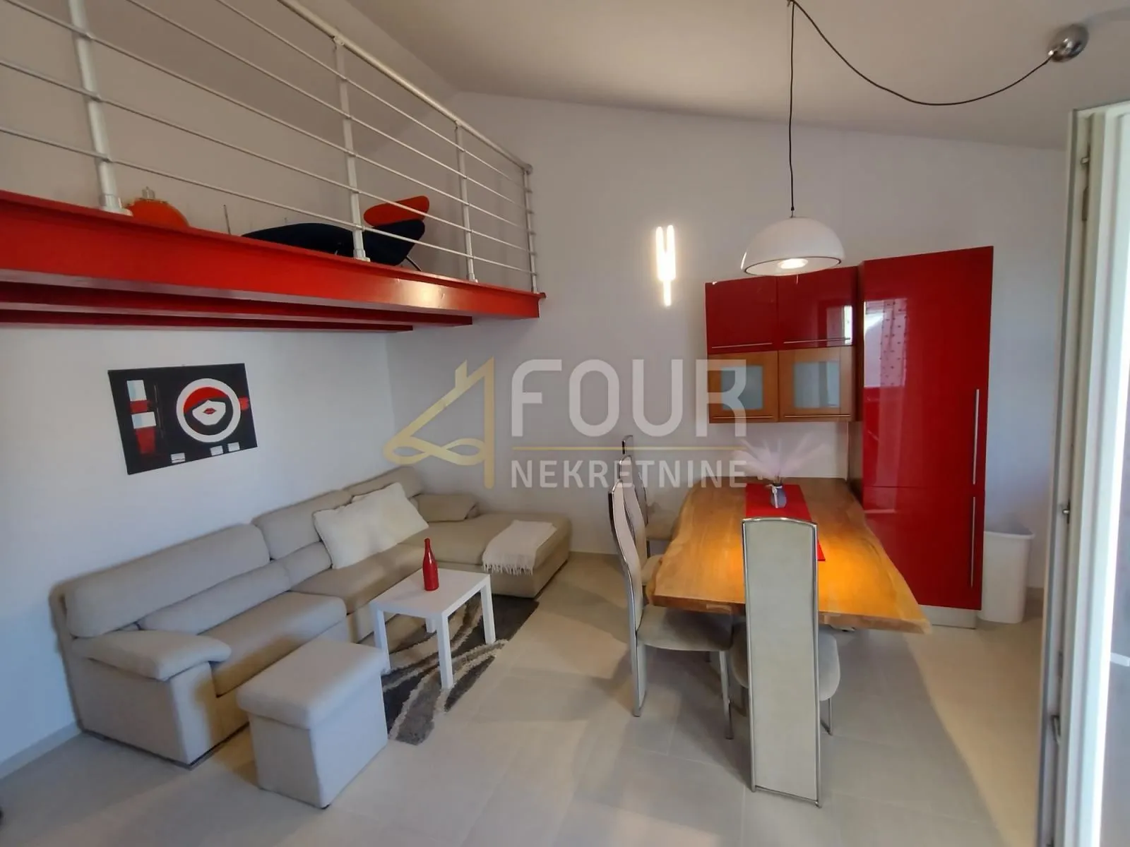 Istra, Valbandon, 59.01m2, 1s+db s galerijom, terasa - Valbandon, Fažana