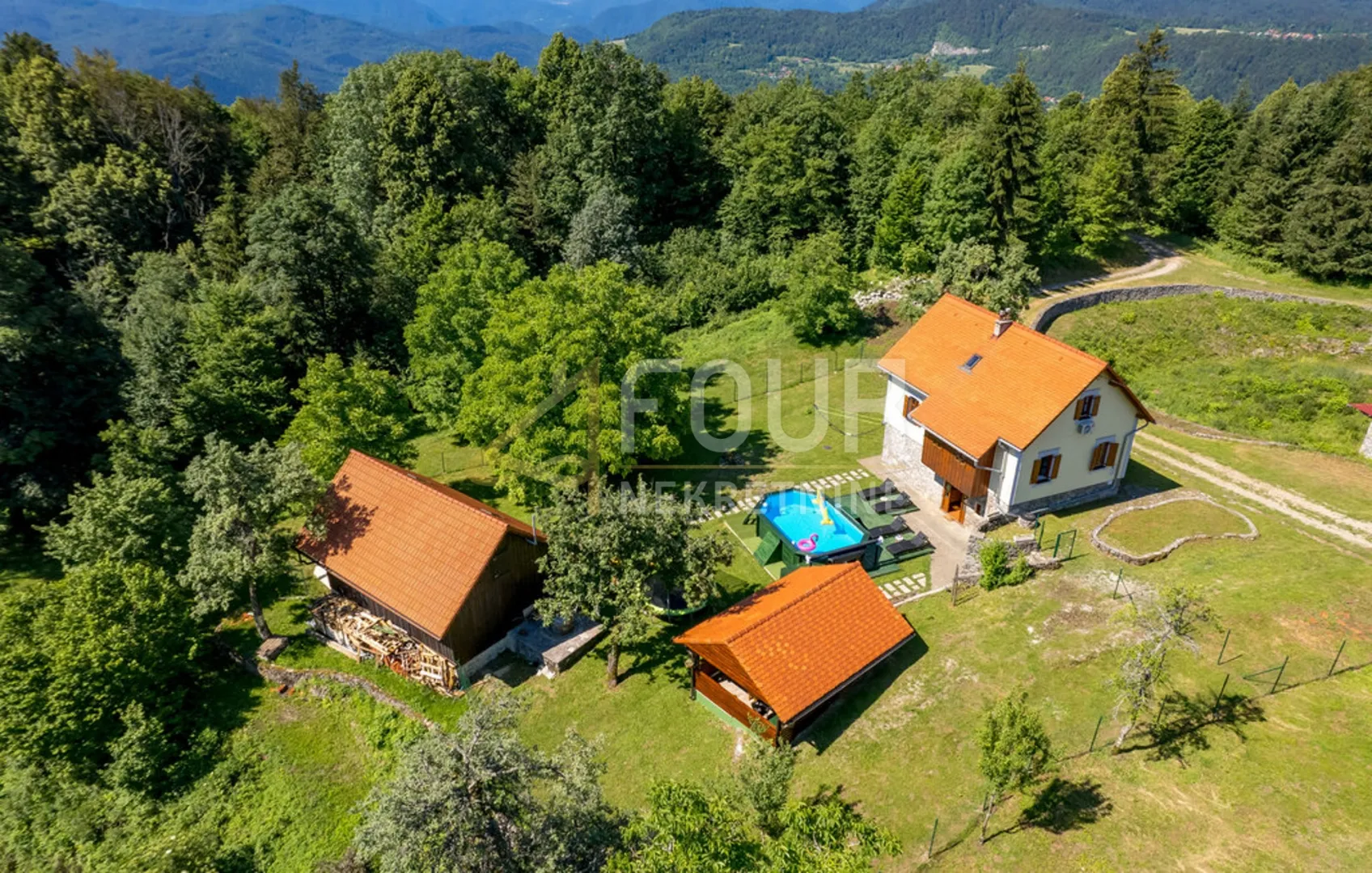 gorski kotar, brod moravice, kuća s bazenom - samo kod nas ! - slika 21