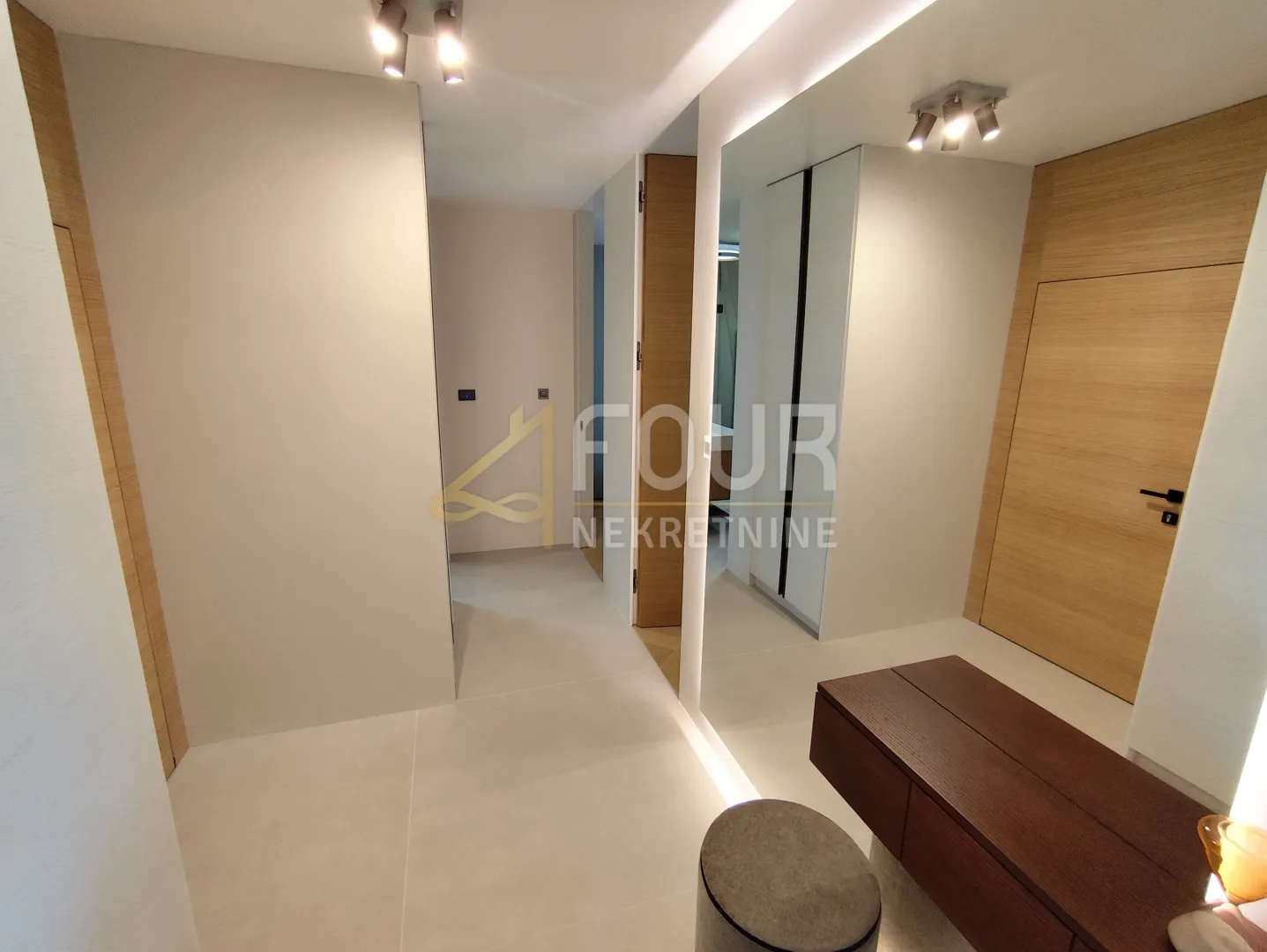 rijeka, srdoči, 2s+db, 69.40m2, terasa, okućnica, pogled na more - slika 17