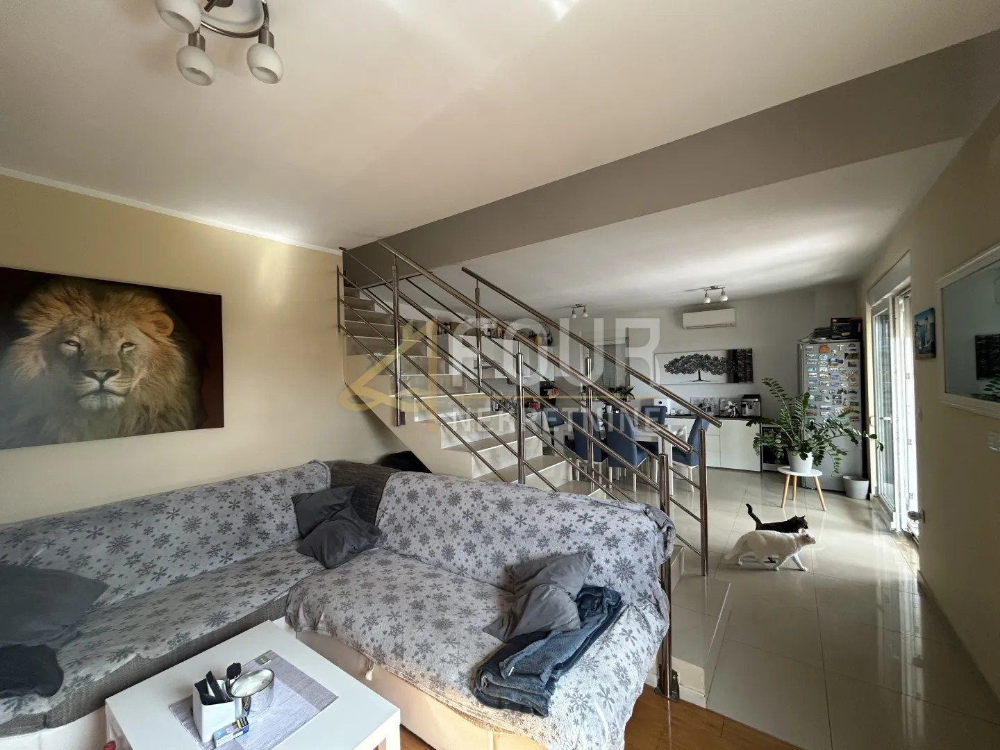 istra, pula, ilirija, 98.49m2, dvoetažni stan, 2 terase - slika 5