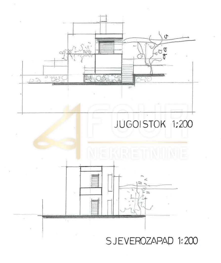 matulji, građevinsko zemljište s idejnim projektom - slika 2