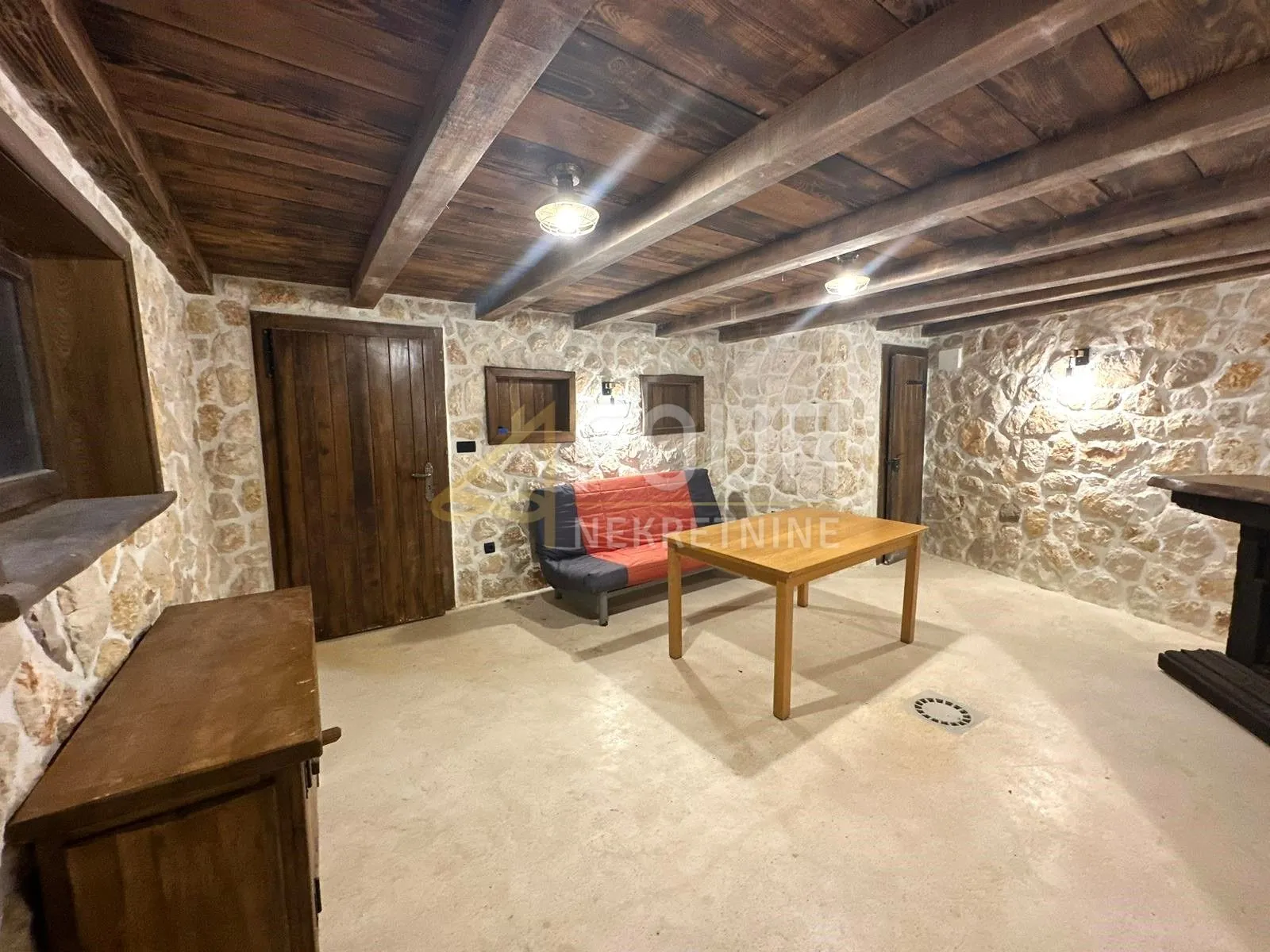otok krk, soline - okolica, novogradnja s bazenom 149.76m2, konoba - slika 22
