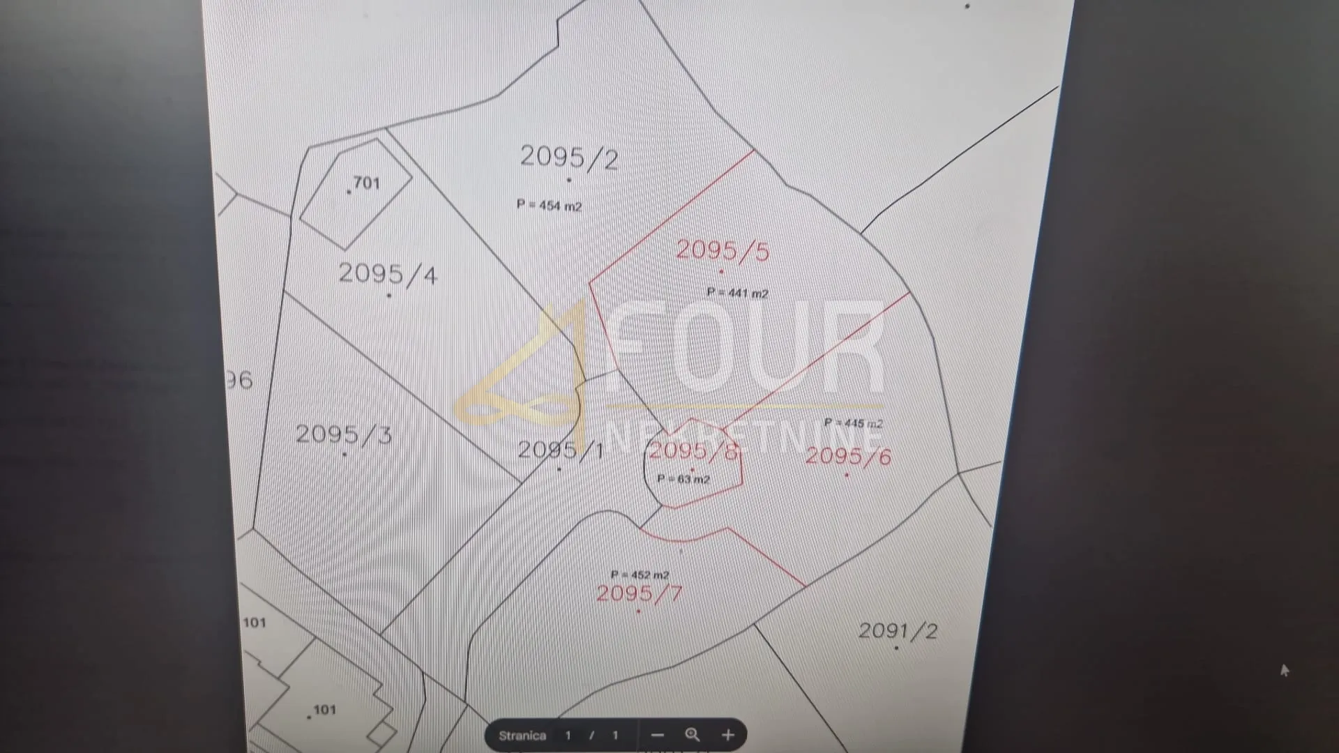 otok krk, omišalj, 445m2, građevinsko zemljište - slika 3