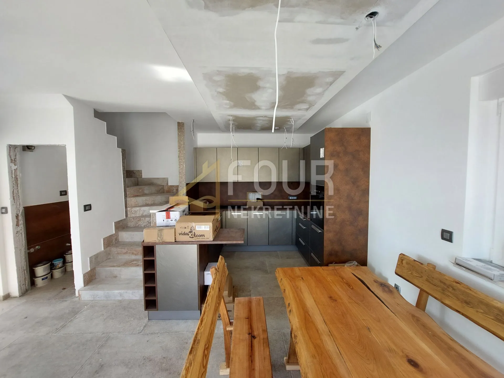 kastav, novogradnja, višeetažni 3s+db, bazen, okućnica - slika 4