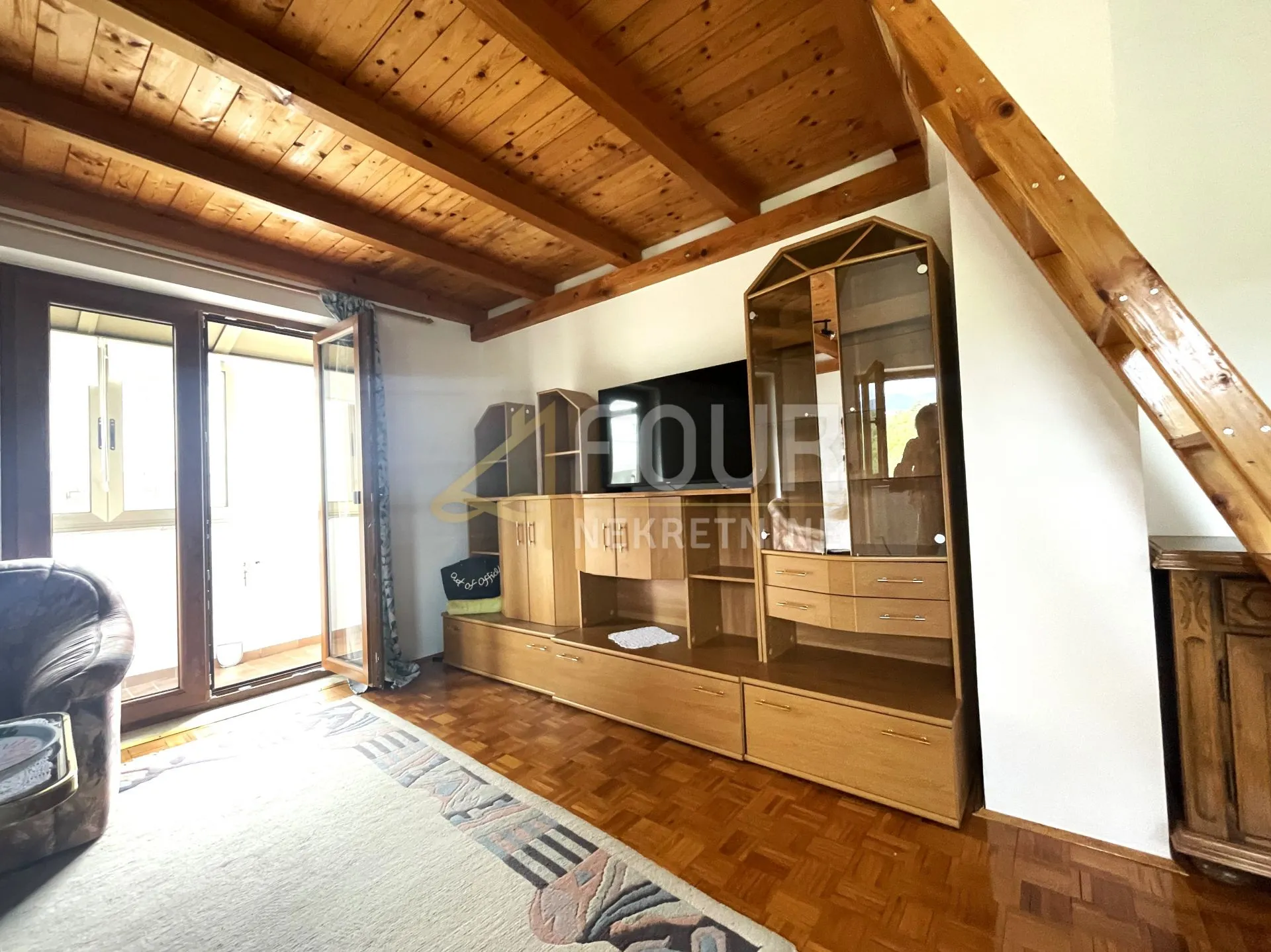 crikvenica, 41.95m2, 1s+db, lođa, pogled na more - slika 4