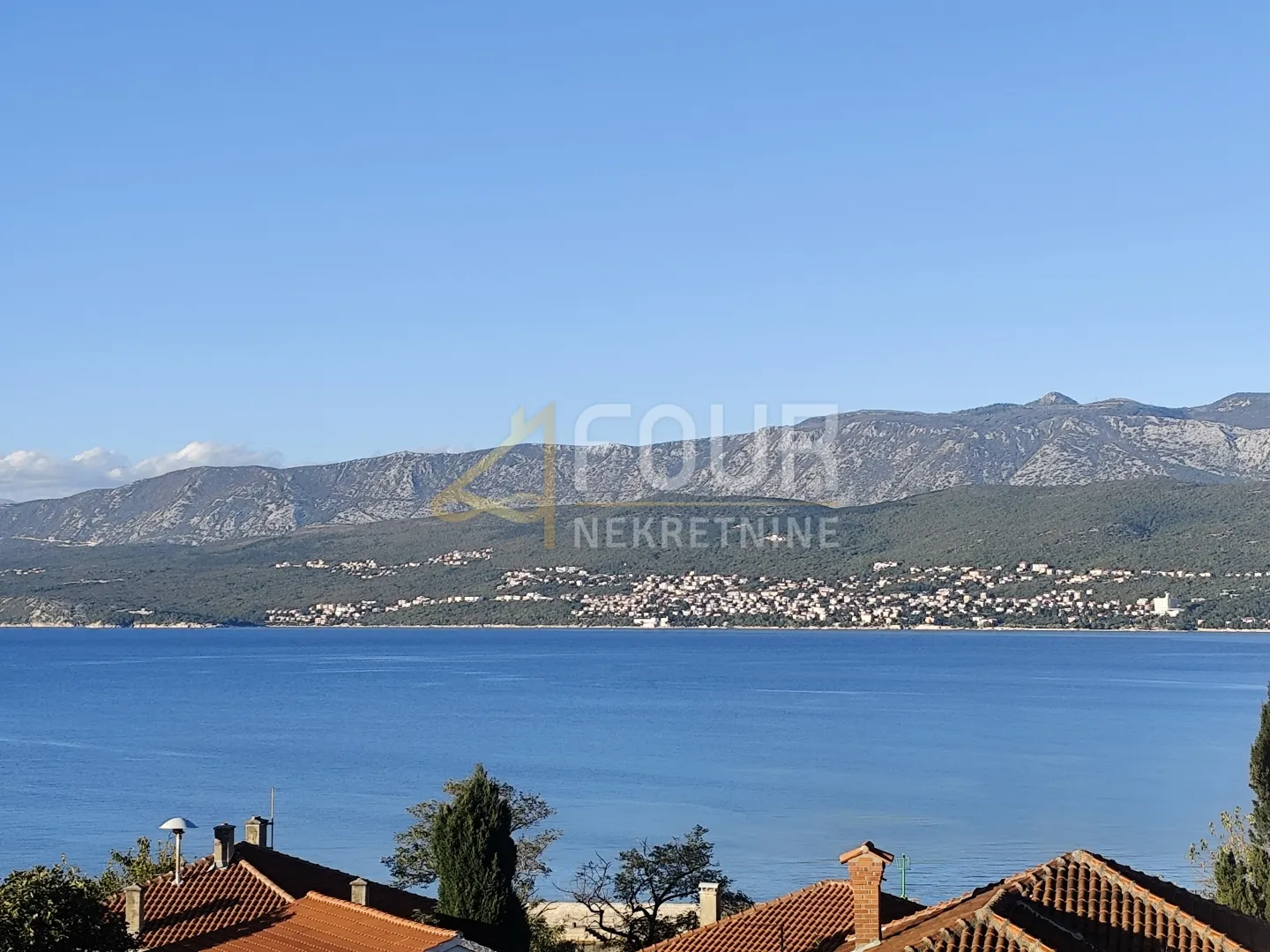 Otok Krk, Šilo, novogradnja, 2s+db, pogled na more - Šilo, Dobrinj