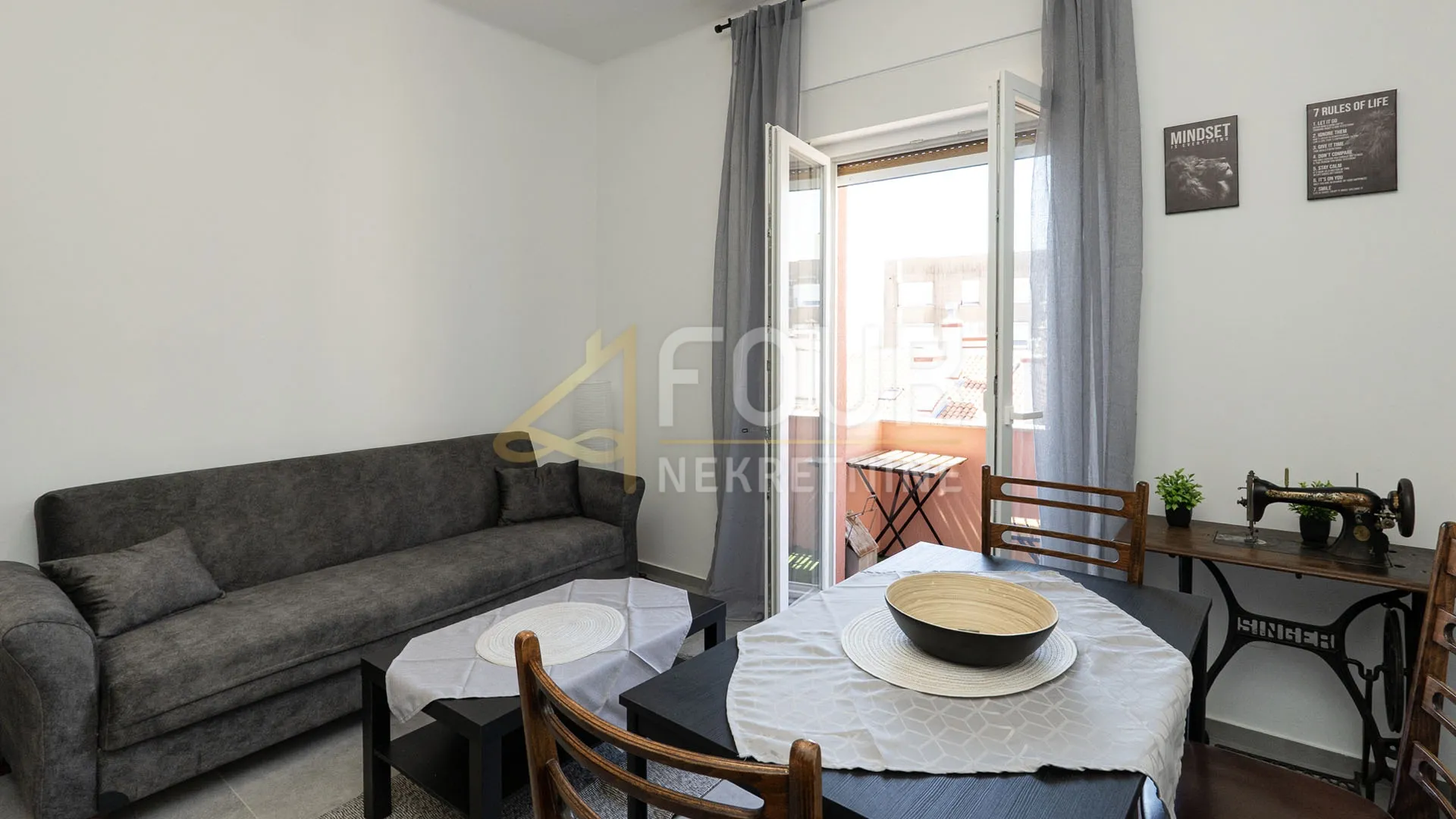 rijeka, belveder, 2s+db, 52,87m2, balkon - slika 2