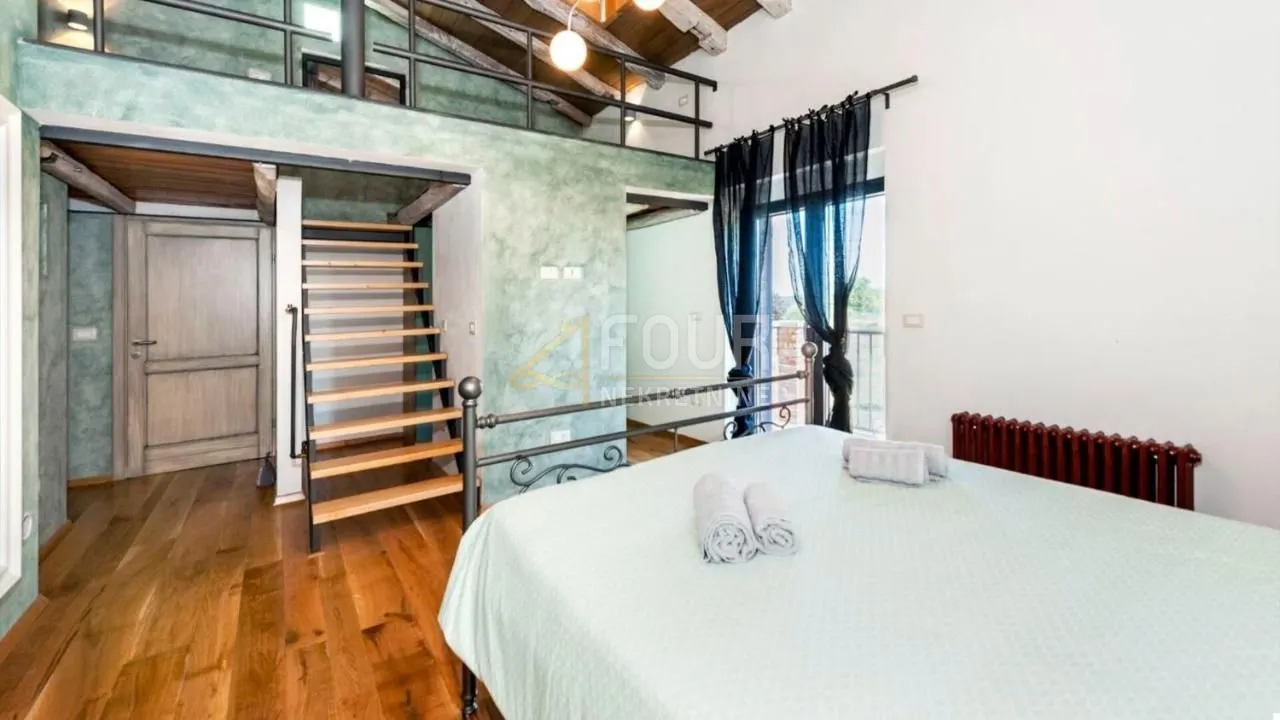 istra, kanfanar, luksuzna kamena villa s bazenom - slika 19