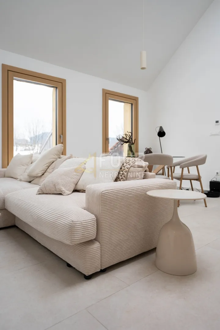 gorski kotar, ravna gora - centar, nova vila s 2 apartmana i bazenom - slika 6