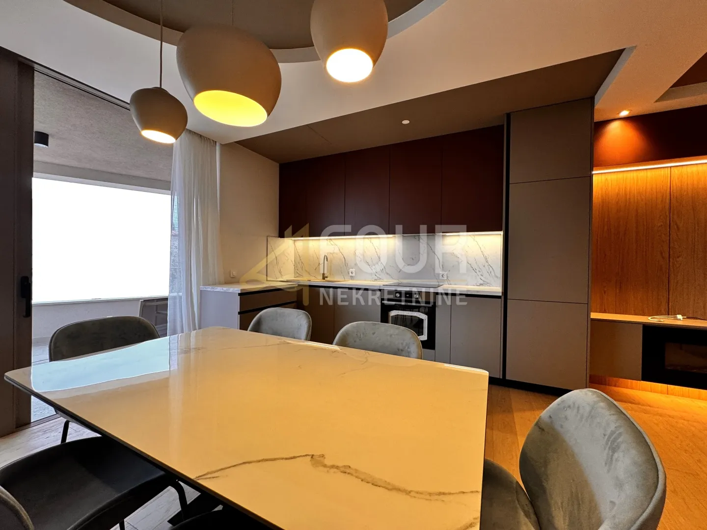 opatija, 79.62m2, 2s+db, balkon, pogled na more - slika 3
