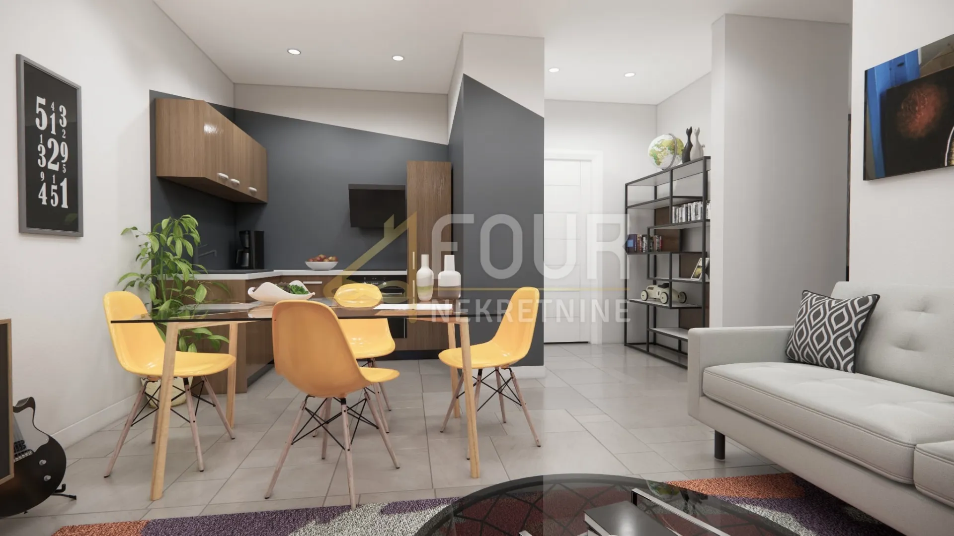 istra, pula, centar, 2s+db u novogradnji - slika 3