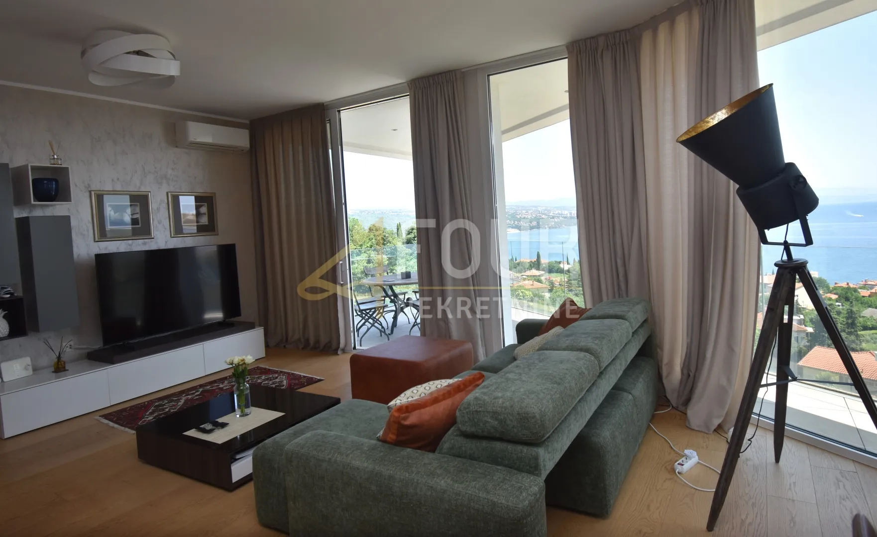 opatija, penthouse, 3s+db, 267.20m2, pogled na more - slika 3
