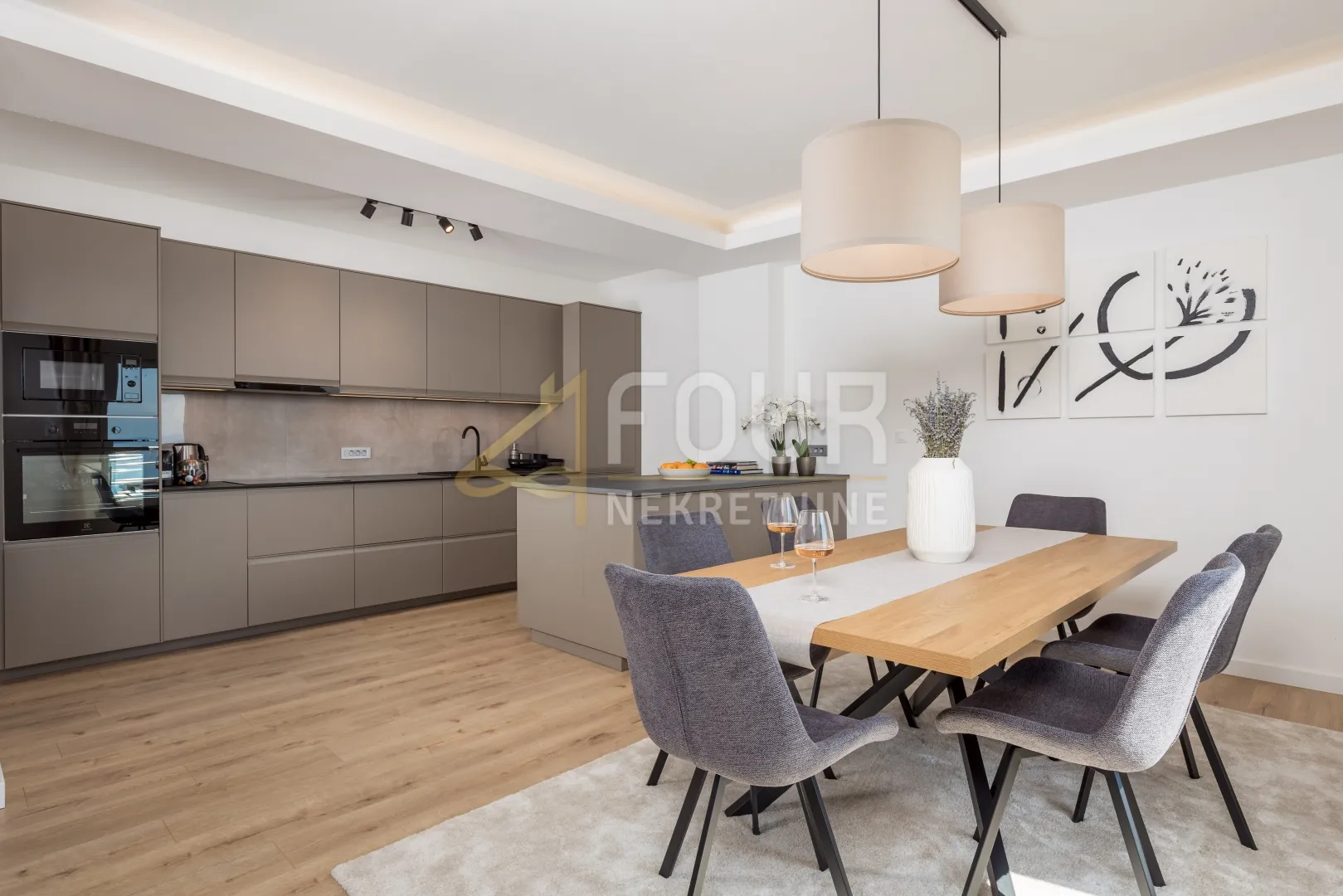 opatija, ičići, 2s+db, 121.70m2, lođa, pogled na more - slika 1