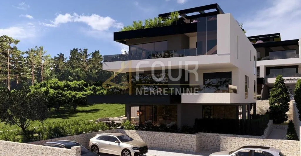 Otok Krk, Krk, novogradnja, 78.48m2, 2s+db, balkon