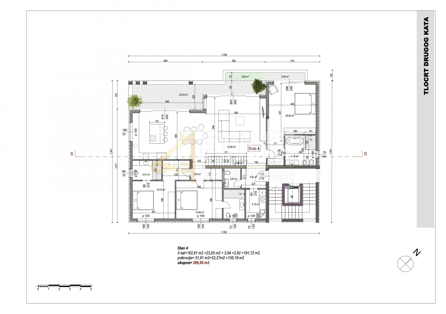 istra, rovinj, novogradnja - luksuzan dvoetažni penthouse - slika 6