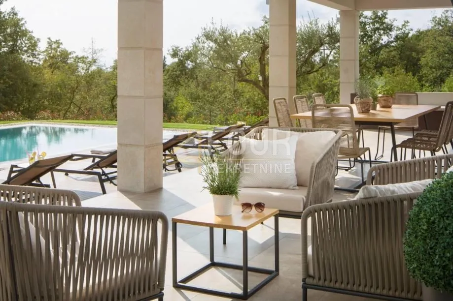 istra, višnjan, dizajnerska vila s bazenom i wellness zonom - slika 4