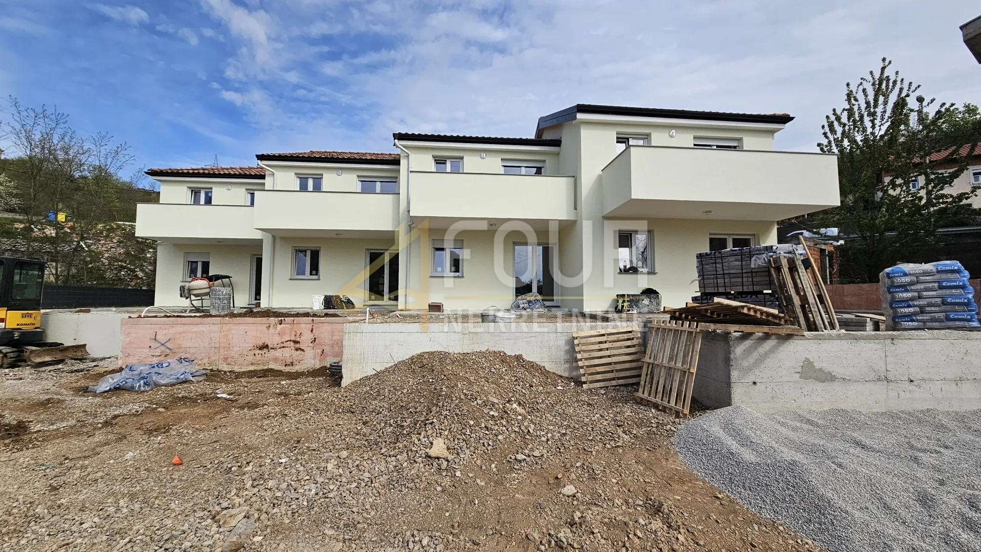 rijeka, škurinje, 99.08m2, dvoetažni stan/kuća u nizu, okućnica - slika 3