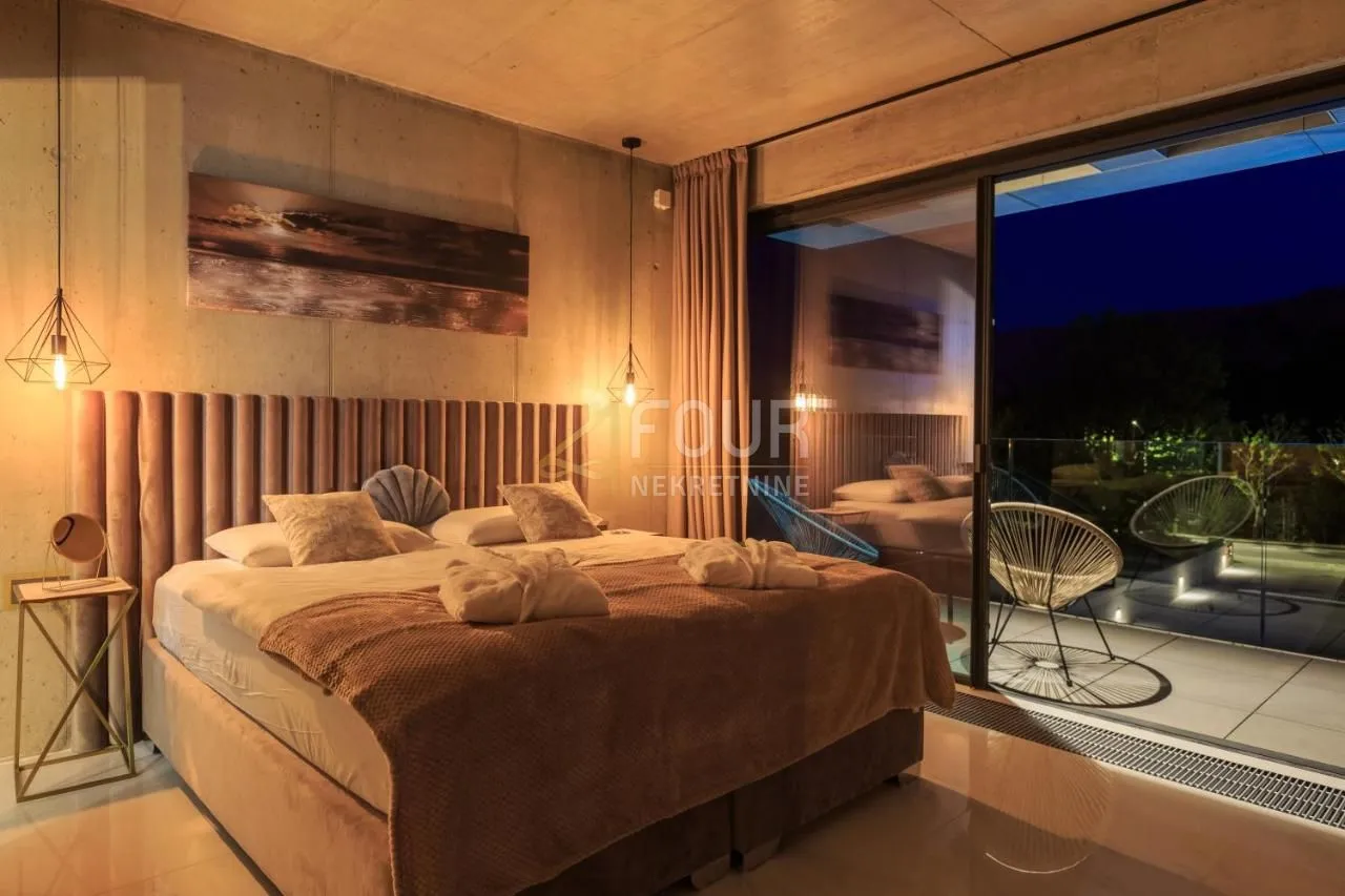 otok krk, baška, luksuzna vila s inifinity bazenom - slika 16